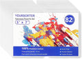 Small Canvases for Painting 5x7 inch, 82 Pack Bulk Painting Canvas Boards for Novices & Artists, Gesso Primed Acid-Free 100% Cotton, Mini Blank Canvas Panels for Oil, Watercolor, Acrylic