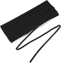 Shappy Elastic for Sewing Knit Elastic Band(1/4 Inch X 22 Yards, Black)
