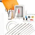 Survival Sewing Kit, Tactical Emergency Sew Kit Heavy Duty Sewing Kit for Adults, Outdoor Survival Gear Sewing Repair Kit Tools, Pocket Mini Sewing kit with Buttons for Men, Army Basic Sewing Kits