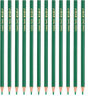 PATIKIL Green Colored Pencils Set,12 Pcs Oil Color Pencils Wooden Coloring Drawing Pencil for Artists Art Painting