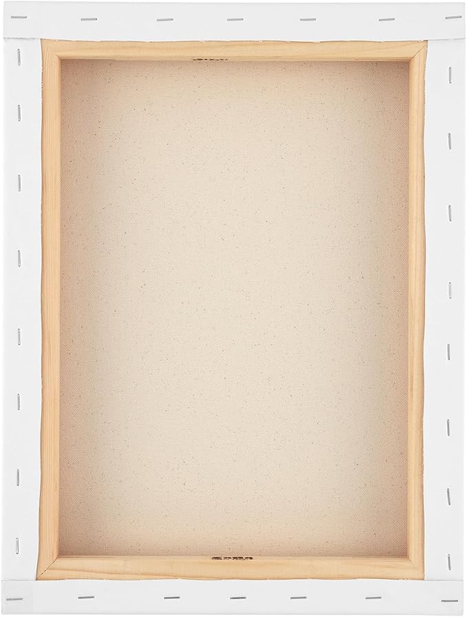 SoHo Urban Artist, 36x60 Heavyweight Stretched Cotton Canvas for Painting - 1.5" Deep- 3 Pack, Triple Primed, 100% Cotton Canvas, Archival, Universal Primed for Oil, Acrylic, Alkyd, Mixed Media