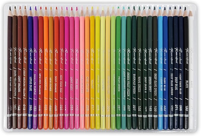72 Premium Colored Pencils for Adult Coloring, Artist Soft Series Lead Cores with Vibrant Colors, Professional Oil Based Colored Pencils, Gift Box
