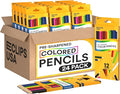 E-CLIPS USA Colored Pencils Bulk, Colored Pencils For Kids Or Adults, Map Coloring pencils, 12 Per Box, Box May Vary (24 Boxes)