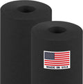 18" x 1200" (100 ft) Black Kraft Paper Roll (Value Pack of 2), 45 lbs Thickness, Made in USA Colored Craft Paper for School, Bulletin Board - Odorless, Non-Toxic, Safe for Kids
