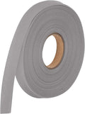 MECCANIXITY 1/2 Inch Double Fold Bias Tape Polyester Continuous Bulk Bias Tape for Sewing,Seaming Quilting Hemming Binding Crafts (Gray 10 Yards)