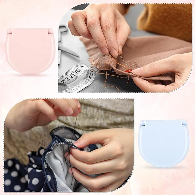 Lemecima 20 Pieces Mini Travel Sewing Kit Basic Portable Emergency Sewing Repair Kit in Bulk with Threads Scissors Needles for Beginner Traveler Hotel Charity Homeless