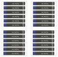 PATIKIL Dark Blue Oil Pastels, 24Pcs Soft Oil Crayons Creamy Pastels Stick Art Supplies for Art Painting Drawing Blending Graffiti for Drawing Beginners Artists