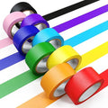 Colored Masking Tape, Color Painters Tape for Kids, 9 Rolls 1 inch Wide x 19.7 Yards Each, Colorful Paper Tapes Rainbow Colors for Labeling Packing, Painter Tape Variety Pack, Craft Tape
