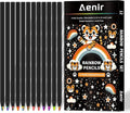 Stocking Stuffers Art Supplies,12 Colors Rainbow Pencils, Multi Colored Pencils Set for Adult Coloring, Professional Art Supplies for Artists, Perfect Easter Basket Stuffers & Gifts.