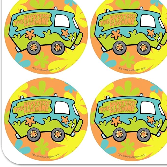 Scooby-Doo The Mystery Machine Planner Calendar Scrapbooking Crafting Stickers