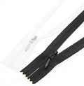 3# 34 Inch Invisible Zippers Black&White,86cm Nylon Coil Hidden Zipper for Sewer Tailor DIY Manual Handmade Zipper for Sewing Dress Bags Crafts Mattress Pillow Bed Sheet Sofa (10 PCS/Pack) Leekayer