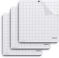 Nicapa StandardGrip Cutting Mat for Silhouette Cameo 4/3/2/1 (12x12 inch,3 pack) Standard Adhesive Sticky Quilting Cut Pads Replacement Accessories for Silhouette Cameo