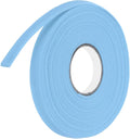 MECCANIXITY 2/5 Inch Double Fold Bias Tape Polyester Continuous Bulk Bias Tape for Sewing,Seaming Quilting Hemming Binding Crafts (Light Blue 10 Yards)