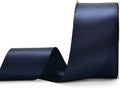YAMA Navy Blue Double Face Satin Ribbon - 2 Inch 25 Yards for Gift Wrapping Ribbons Roll, Navy