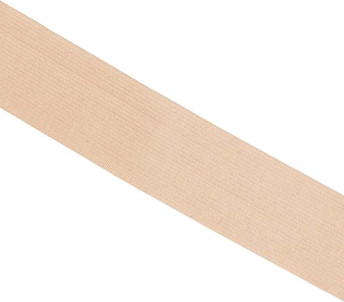 Mandala Crafts Wide 1.5 Inch Nude Elastic Bands Spool for Pants Waistbands Sewing and DIY Crafts, 50 YD Stretchy Flat Fabric Strap Knit Elastic Band for Wig