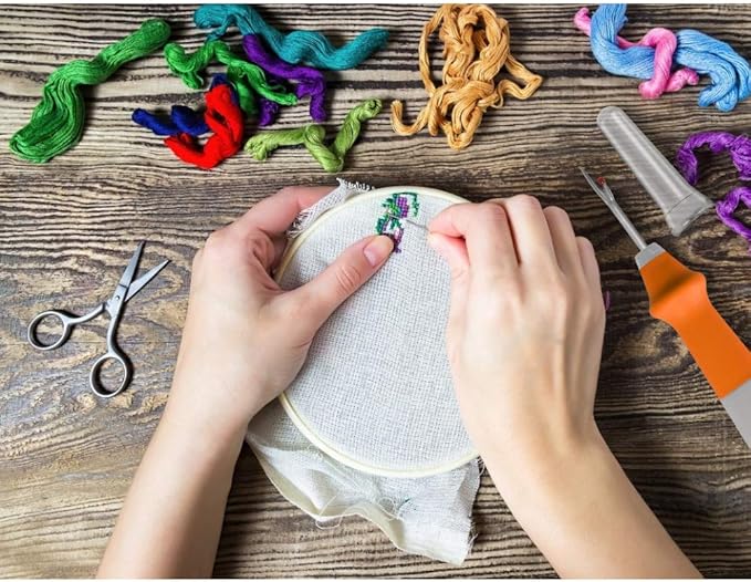 Lhedon Seam Ripper 3 PCS, Seam Rippers for Sewing, Ergonomic Grip, Colorful Large Thread Stitch Remover Tool Handy Stitch Rippers for Sewing Crafting Removing Hems and Seams