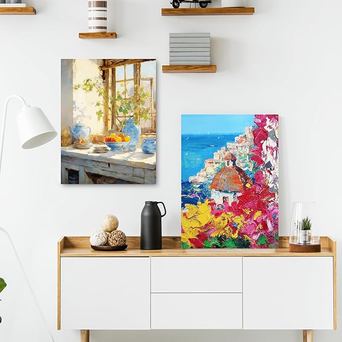 ESRICH Canvases for Painting 11x14, 30 Pack Canvas Boards for Painting Cotton Primed Acid Free Blank Canvas Panels for Oil Paint, Watercolor, Acrylic Paint, Gouache and Tempera.