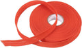 MECCANIXITY 3/4 Inch Single Fold Bias Tape Polyester Continuous Bulk Bias Tape for Sewing, Seaming Quilting Hemming Binding Crafts (Red 25 Yards)