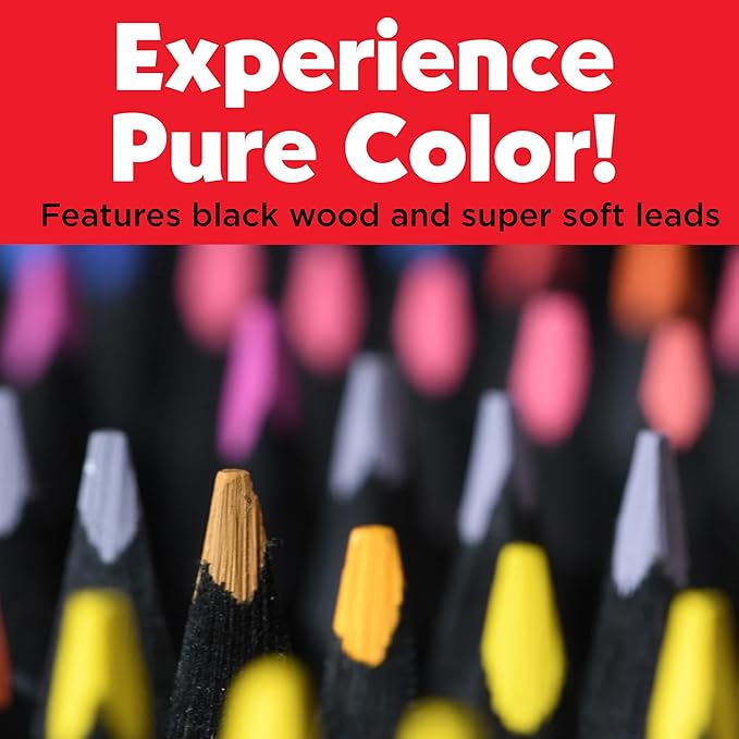 Faber-Castell Black Edition Colored Pencils, Metallic 1 Count (Pack of 12)