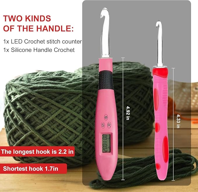 Automatic Counter Crochet (Crochet Suits in 18 Sizes)