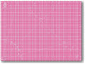 KC GLOBAL A2 (24"x18") Self-Healing Cutting Mat (Pink) - Sturdy, Reversible, Eco-Friendly, Non-Slip. Premium Desk Mat for Crafters, Quilters, and Hobbyist