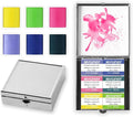 Mini Portable 6-Color Solid Watercolor Paint Set for Adults & Artists, High Tinting Strength Travel Art Kit for Beginners and Professionals, Half Pans (Each Capacity Approx 1.5ml).Macaron