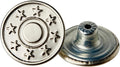 Jean Buttons Replacement for Jeans No Sew Quick Install Stable 12 Sets 20mm