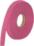 MECCANIXITY 1/2 Inch Double Fold Bias Tape Polyester Continuous Bulk Bias Tape for Sewing,Seaming Quilting Hemming Binding Crafts (Rose Red 10 Yards)