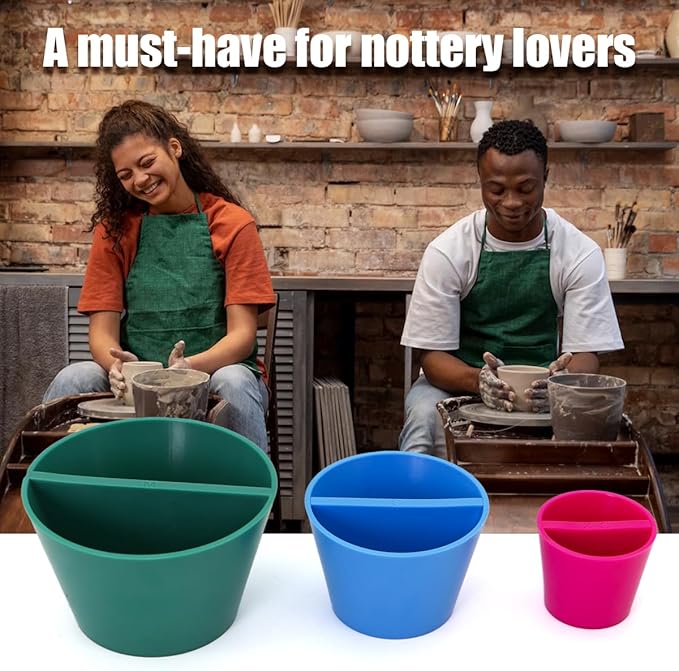 3 Pcs Rim Cone Pottery Tool, Multiple Sizes Ceramic Clay Pottery Molds 3D Printed Pottery Rim Fixing Tools DIY Pottery and Painting Crafts