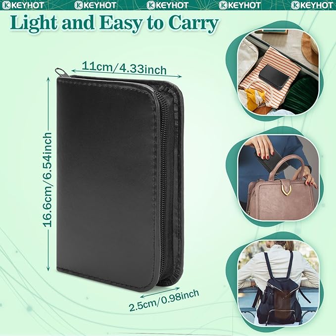 KEYHOT Sewing kit Basic,Needle and Thread Kit,Travel Small Sewing Machine Supplies for Adults Beginners Men, Home Travel Emergency Including Scissors Measure Tape Needle Threader (58pcs)