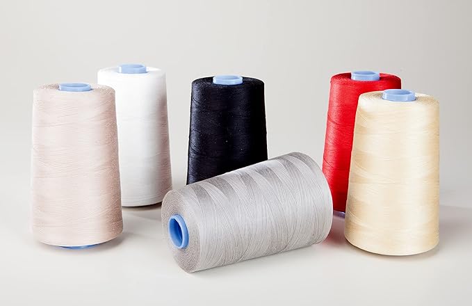 Connecting Threads Essential Cotton Thread 5000 Yard Cone Set of 2 (Grey)