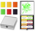 Mini Portable 6-Color Solid Watercolor Paint Set for Adults & Artists, High Tinting Strength Travel Art Kit for Beginners and Professionals, Half Pans (Each Capacity Approx 1.5ml).Fruits
