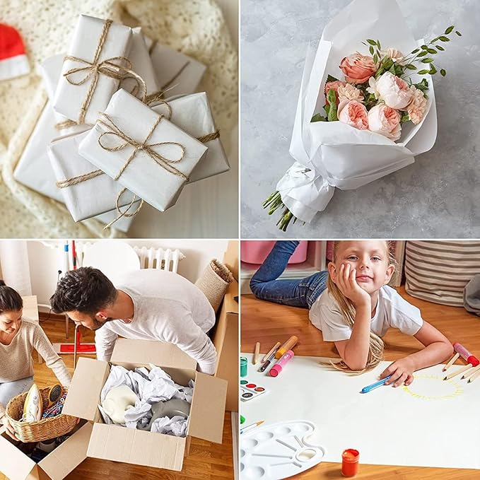 200 Sheets Large Packing Paper for Moving Bulk Newsprint Packaging Paper for Wrapping Must Have Packing Material for Moving Supplies