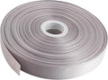 Jesep One Roll 100 Yards Soild Grosgrain Ribbon Boutique Gift Wrapping Package Ribbon, DIY Crafts Bow Hair Headband Accessories Assorted Ribbon#09 (1" 25mm, Gray)