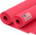 12" x 1200" (100 ft) Red Kraft Paper Roll (Value Pack of 2), 45 lbs Thickness, Made in USA Colored Kraft Paper for School, Bulletin Board - Odorless, Non-Toxic, Safe for Kids