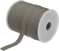 MECCANIXITY 1/2 Inch Double Fold Bias Tape Polyester Continuous Bulk Bias Tape for Sewing,Seaming Quilting Hemming Binding Crafts (Coffee 55 Yards)