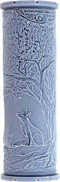 Fox Cove Clay Texture Roller (4") - Forest Set #01 - Embossing Pattern Roller for Polymer & Ceramic Clay, Pottery & Crafts