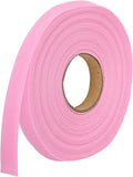 MECCANIXITY 1/2 Inch Double Fold Bias Tape Polyester Continuous Bulk Bias Tape for Sewing,Seaming Quilting Hemming Binding Crafts (Pink 10 Yards)