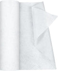 PLANTIONAL Iron-On Fusible Fleece Interfacing: 16.5 Inches x 10 Yards Light Weight Single-Sided Loft Iron On Fusible Fleece White for Sewing Crafting and Home Decor