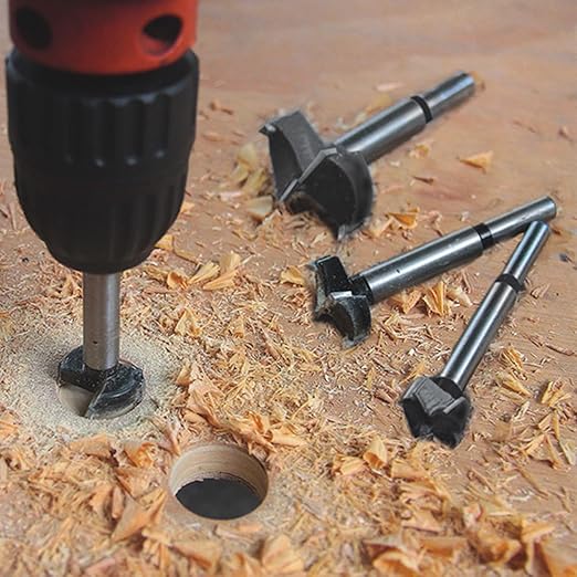 Mollom 2-3/4" (70mm) Forstner Drill Bit for Precise Woodworking with Durable YG8 Carbide Thickness of 2.0mm,This Hinge Cutter Tool is Ideal for Hard Wood, Plastic, Plywood