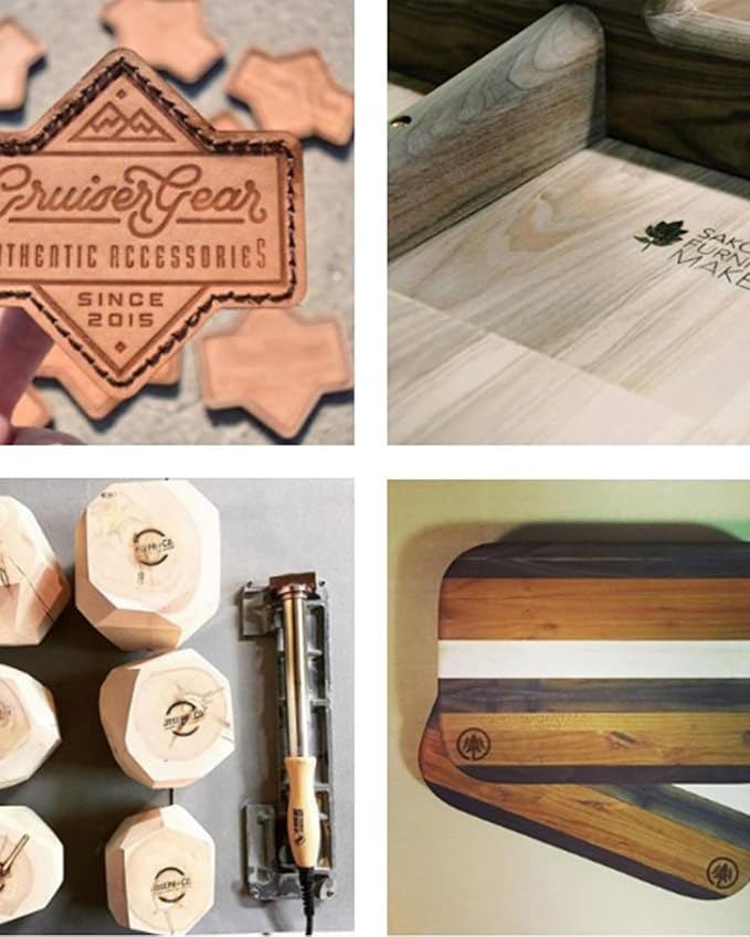 Custom Wood Branding Iron,Personalized Leather Branding Iron Stamp,Custom Branding Iron for Party Wedding Bread Making (8"x8")