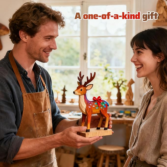 Wood Carving Kit - Whittling Kit with Wood Blocks and Paint Set - Carving Tools for Beginners - Hobbies for Women and Men - Arts and Crafts for Adults & Kids - Gift for Girls and Boys