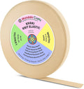 Mandala Crafts Wide 3/4 Inch Khaki Elastic Bands Spool for Pants Waistbands Sewing and DIY Crafts, 50 YD Stretchy Flat Fabric Strap Knit Elastic Band for Wig