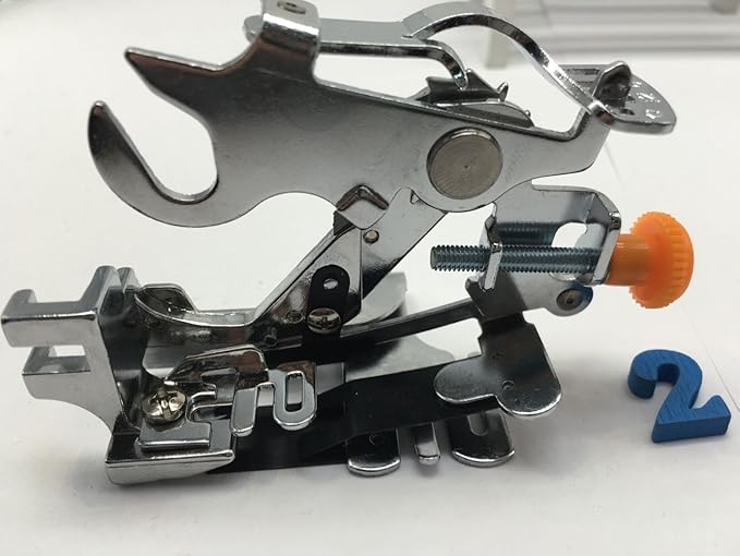 HONEYSEW Ruffler Foot for Singer Brother Juki Low Shank Sewing Machine (2 Style)