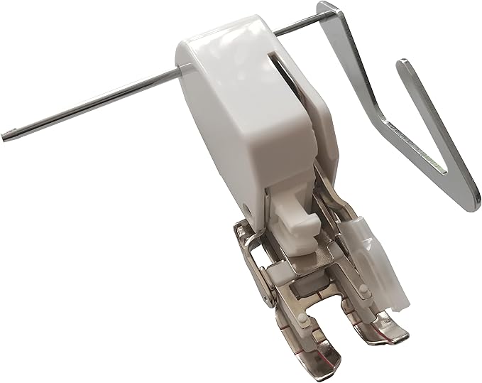 HONEYSEW Open Toe Heavy Duty Even Feed Walking Foot W/Guide for Brother Sewing Machines with 1/4" Stitch Quilting Presser Foot