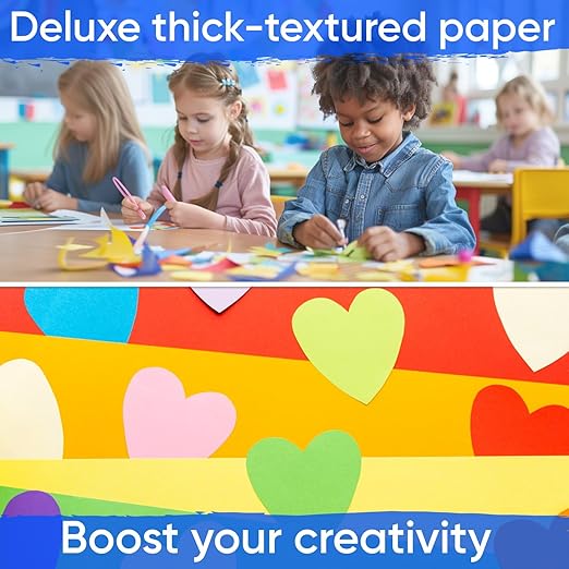 12" x 1200" (100 ft) Halloween Orange Construction Paper Roll – Made in USA Construction Kraft Paper for School Projects – for Crafts, Art Projects, DIY, Bulletin Boards