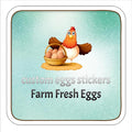 2,2.5,3,3.5,4inch Custom Egg Carton Labels Sticker Farm Fresh Eggs Cartons Sticker Label, Customized Egg Stickers， Custom retrun Egg Carton Label (7)