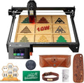 Longer RAY5 Laser Engraver, Laser Engraver 10W Output Power, 3.5” Color Touch Screen, App Offline Control, DIY Engraver Tool for Metal/Glass/Wood Engraving Area 15.75"x15.75"
