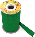 Mandala Crafts 1/2 Inch Single Fold Bias Tape for Sewing, Quilting, Piping, Hemming, Blanket & Quilt Binding – 55 Yards Green Fabric Seam Binding Tape