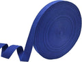 Royal Blue Twill Tape 3/4 Inch Wide - 40 Yards Herringbone Cotton Webbing Bias Binding Tape for Sewing, Crafting, DIY Projects, Pet Collars, Gift Wrapping and Home Decoration